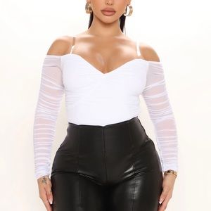 Fashion Nova “a hot mesh” bodysuit